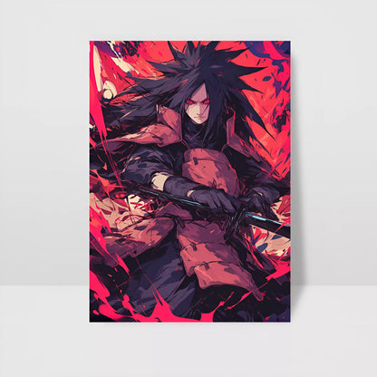 Madara's Fury Anime Poster