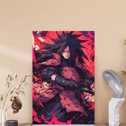 Madara's Fury Anime Poster