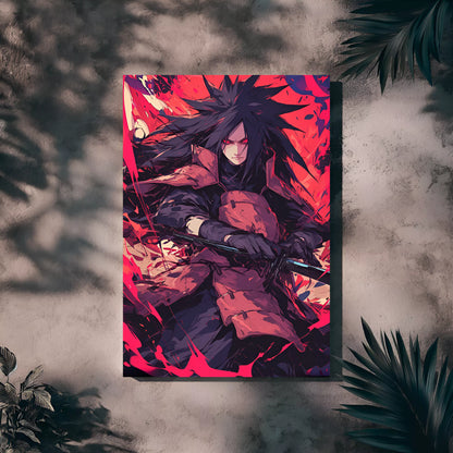 Madara's Fury Anime Poster