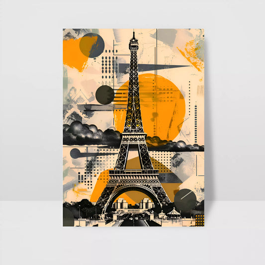 Paris Contemporary Style Poster