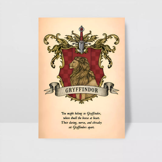 Gryffindor Emblem Poster