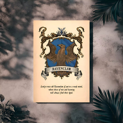 Ravenclaw Emblem Poster