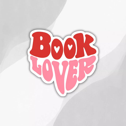 Book Lover Sticker