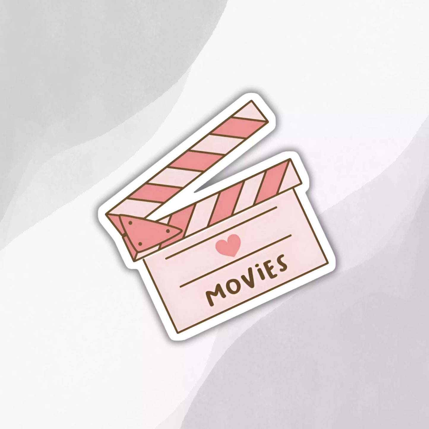 "I Love Movies" Sticker