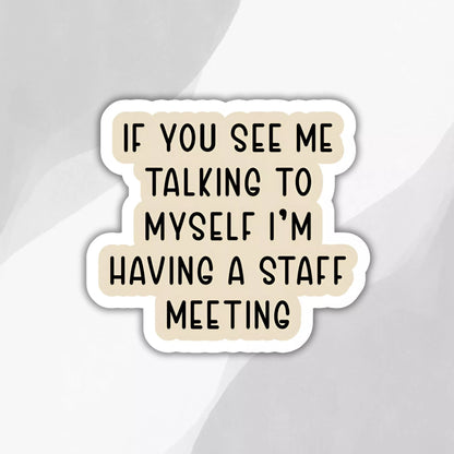 Self-Conference Sticker