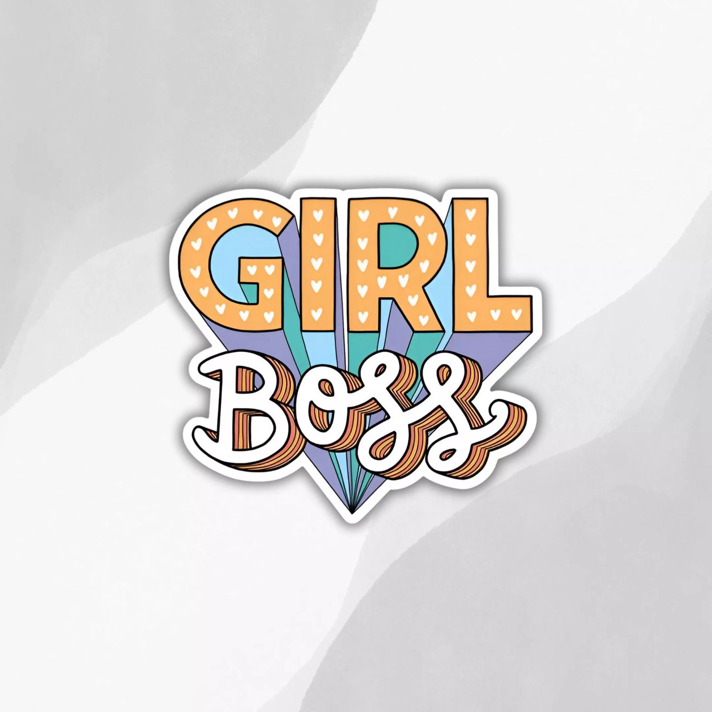 Girl Boss Sticker