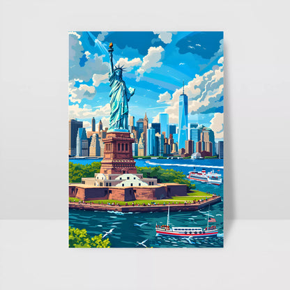 New York - Statue Of Liberty Poster