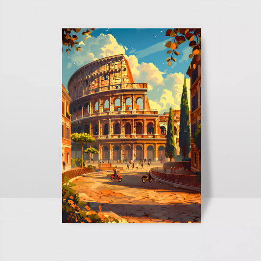 Roman Colosseum Poster