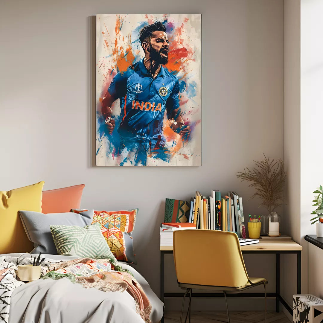 virat-kohli-india-cricket-team-poster