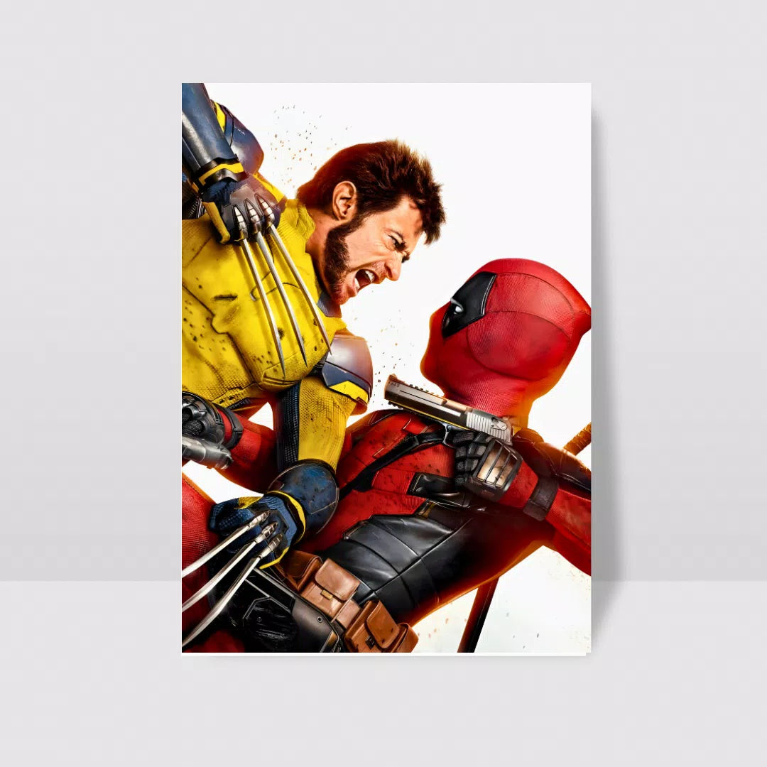 Wolverine vs. Deadpool Epic Showdown Poster