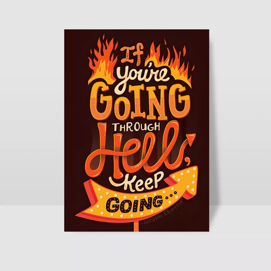 going-through-hell-poster