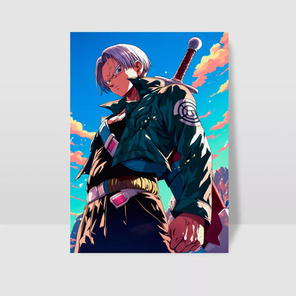 dragon-ball-z-trunks-poster