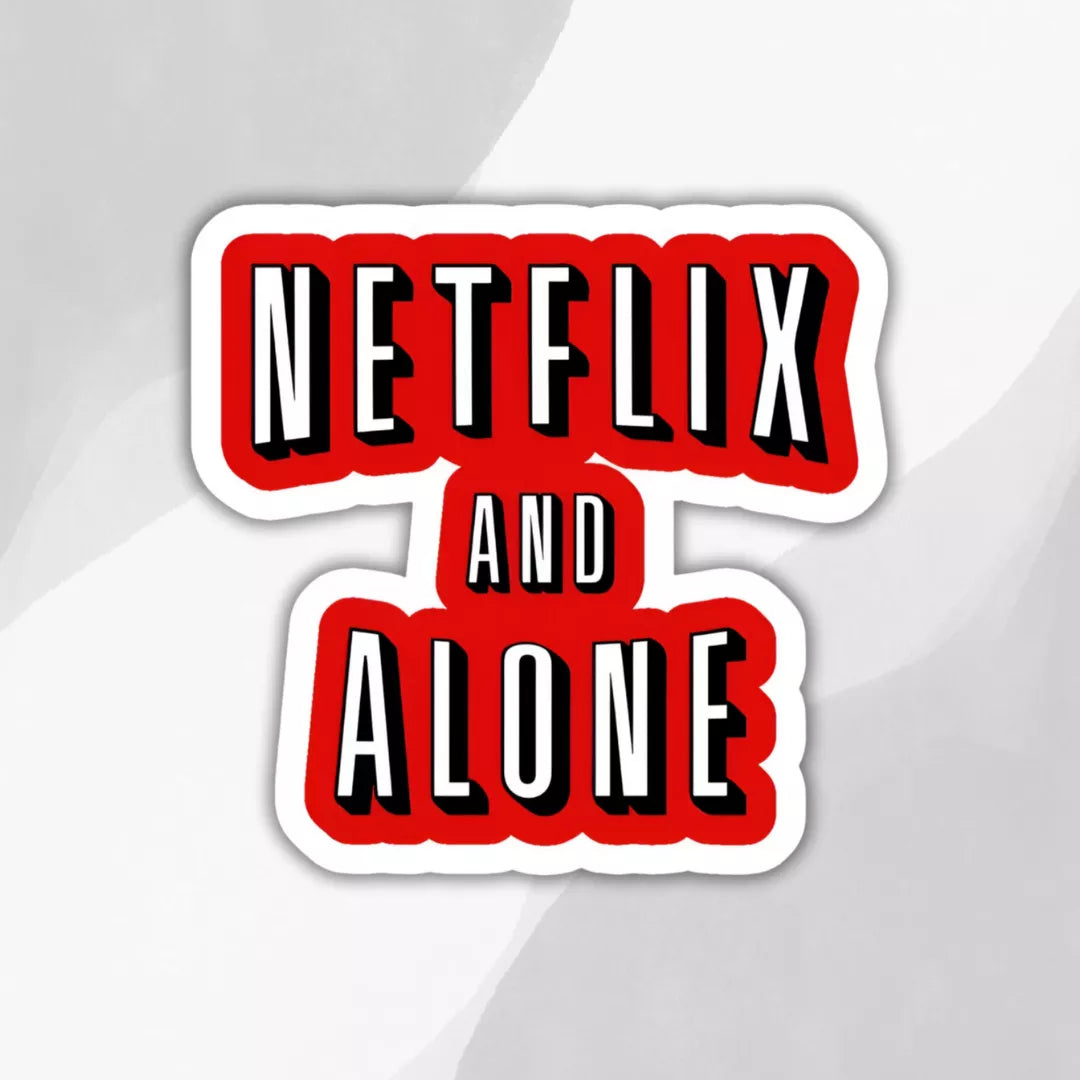 netflix-and-alone-sticker