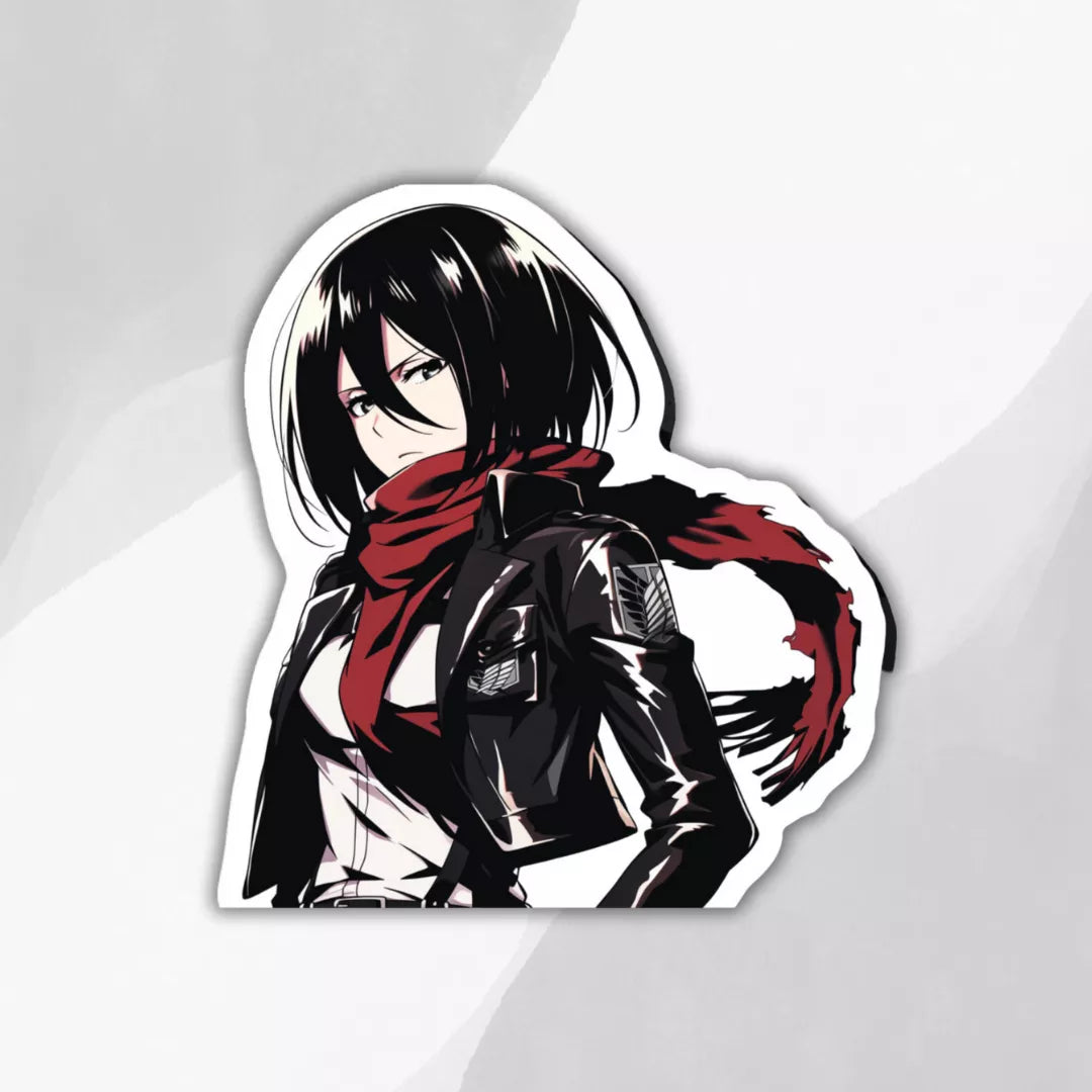 mikasa-ackerman-attack-on-titan-sticker