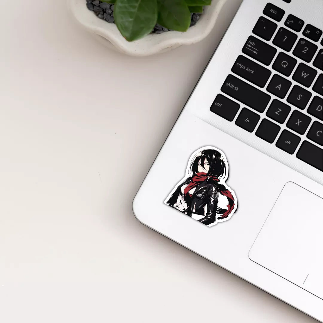 mikasa-ackerman-attack-on-titan-sticker