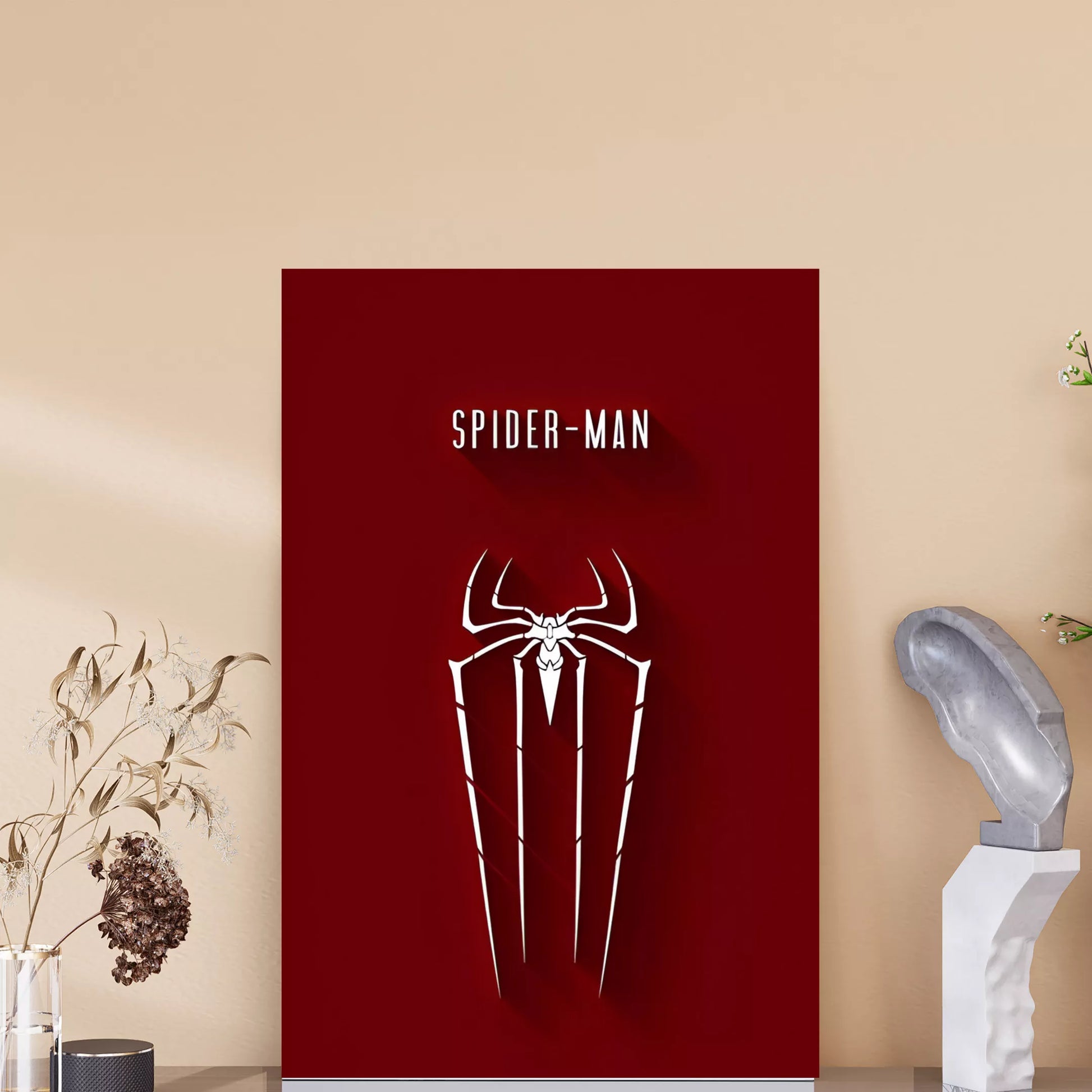 Minimalist-Spider-Man-Emblem-Poster