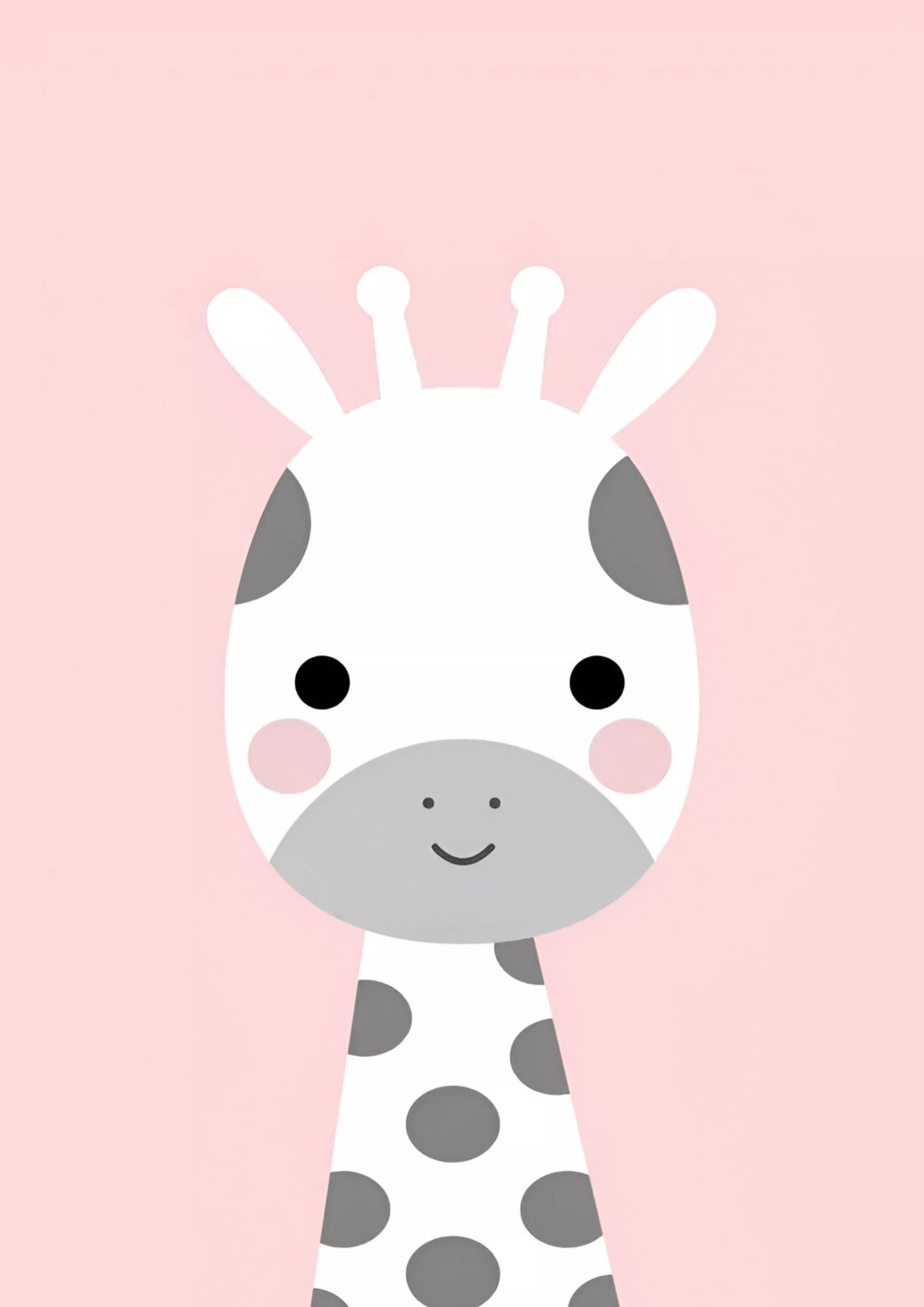 Gentle-Giraffe:-The-Adorable-Nursery-A4-Poster