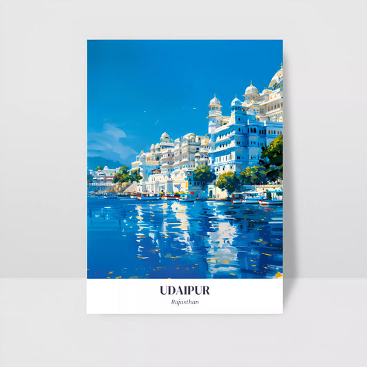 udaipur-lake-poster