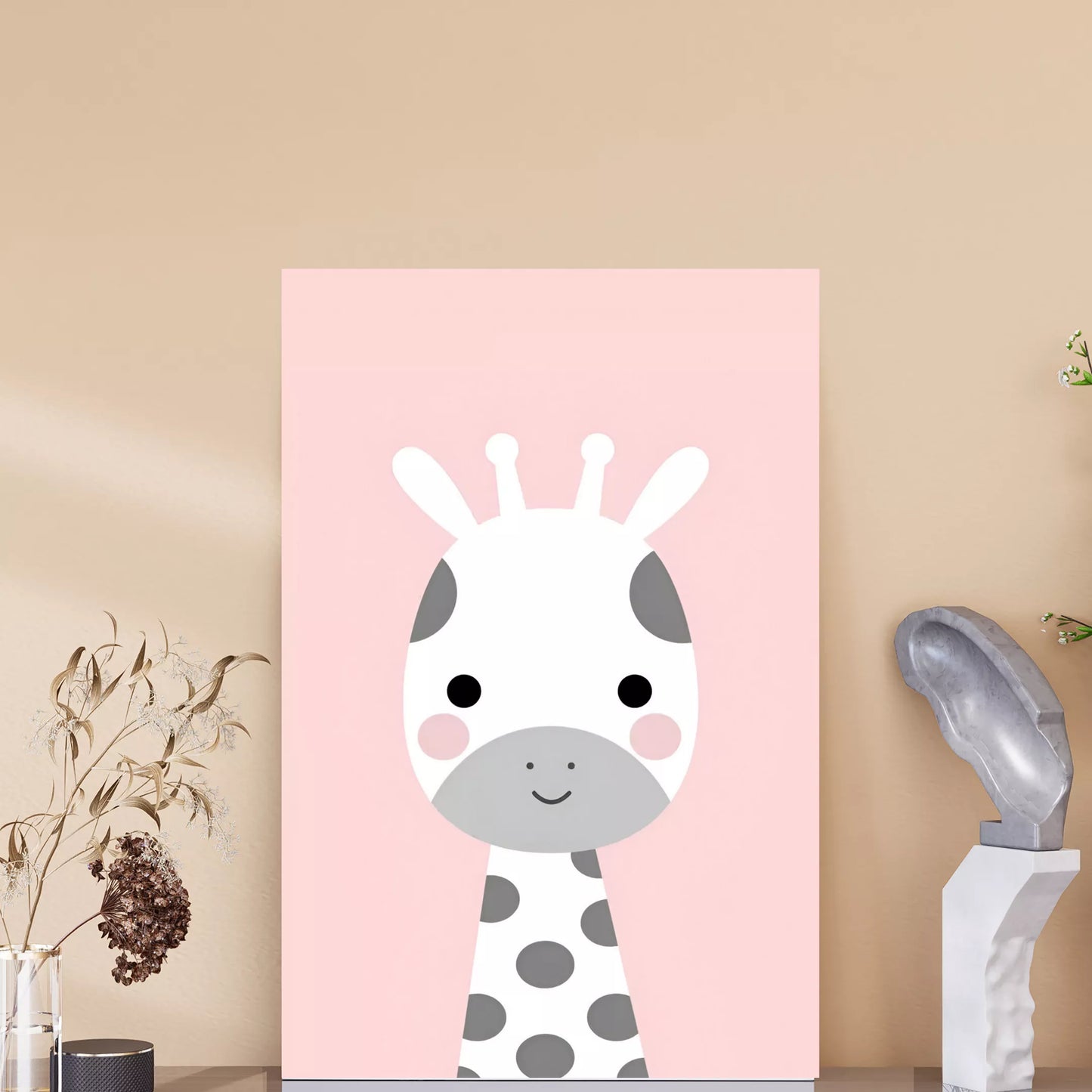 Gentle-Giraffe:-The-Adorable-Nursery-A4-Poster