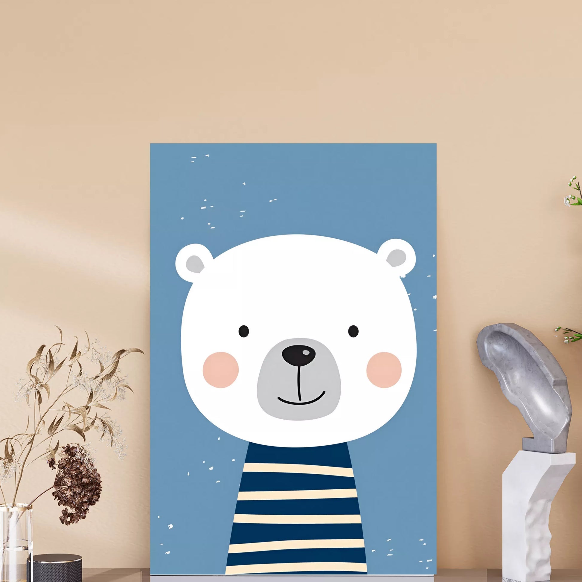 Nautical-Bear:-The-Seafaring-Companion-A4-Poster