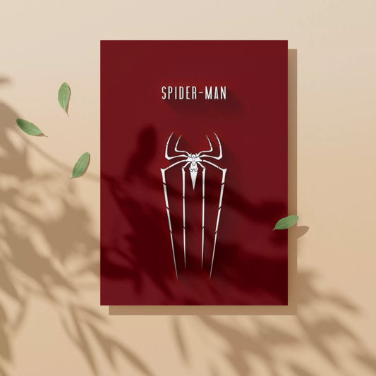 Minimalist-Spider-Man-Emblem-Poster