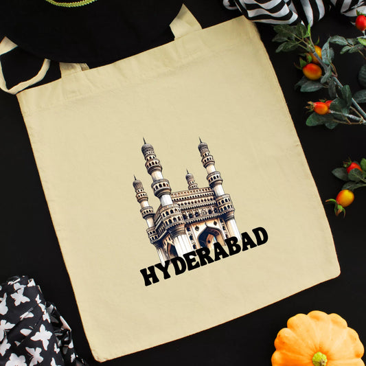 Hyderabad-Charminar-Chic-Tote-Bag