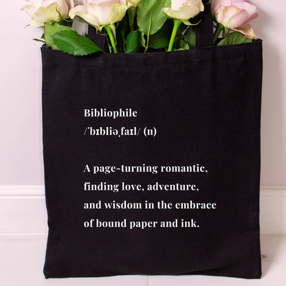 Bibliophile-Definition-Tote-Bag