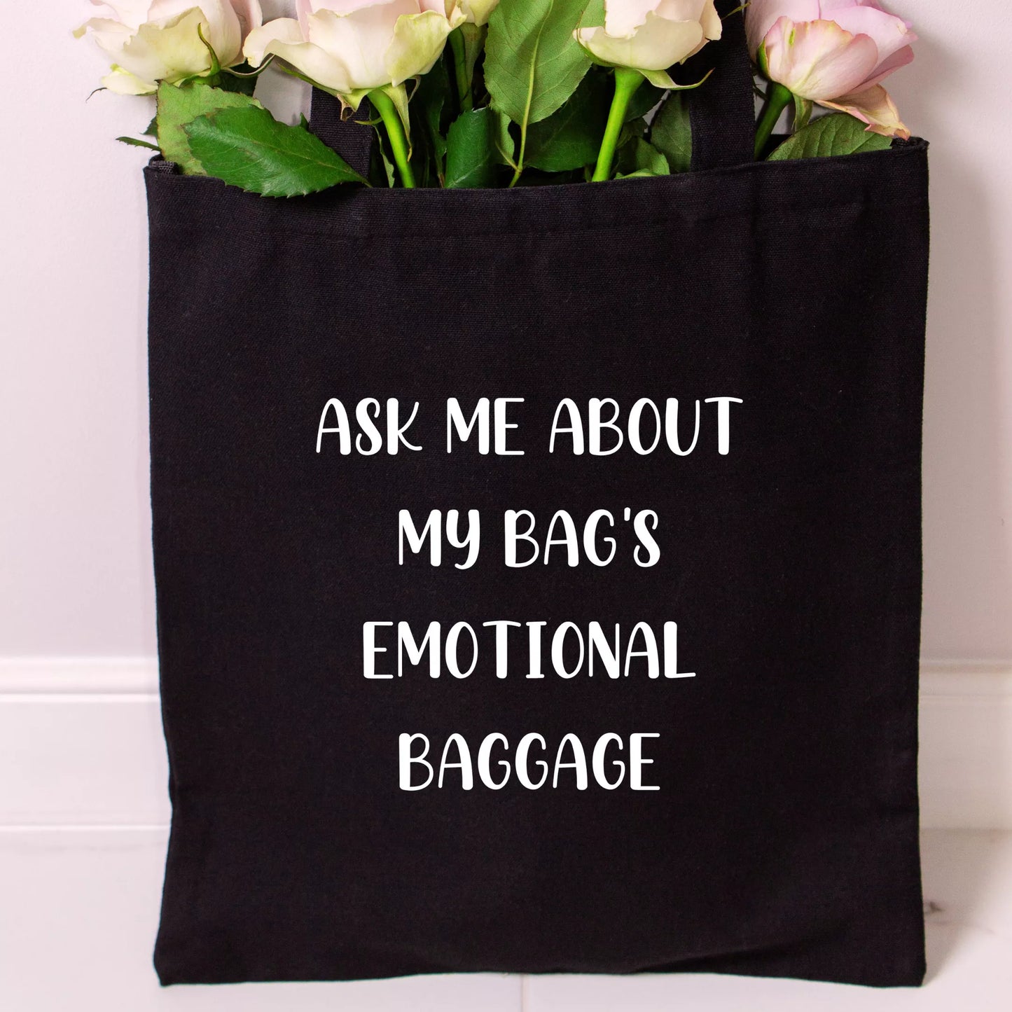 Emotional-Baggage-Conversation-Starter-Tote-Bag