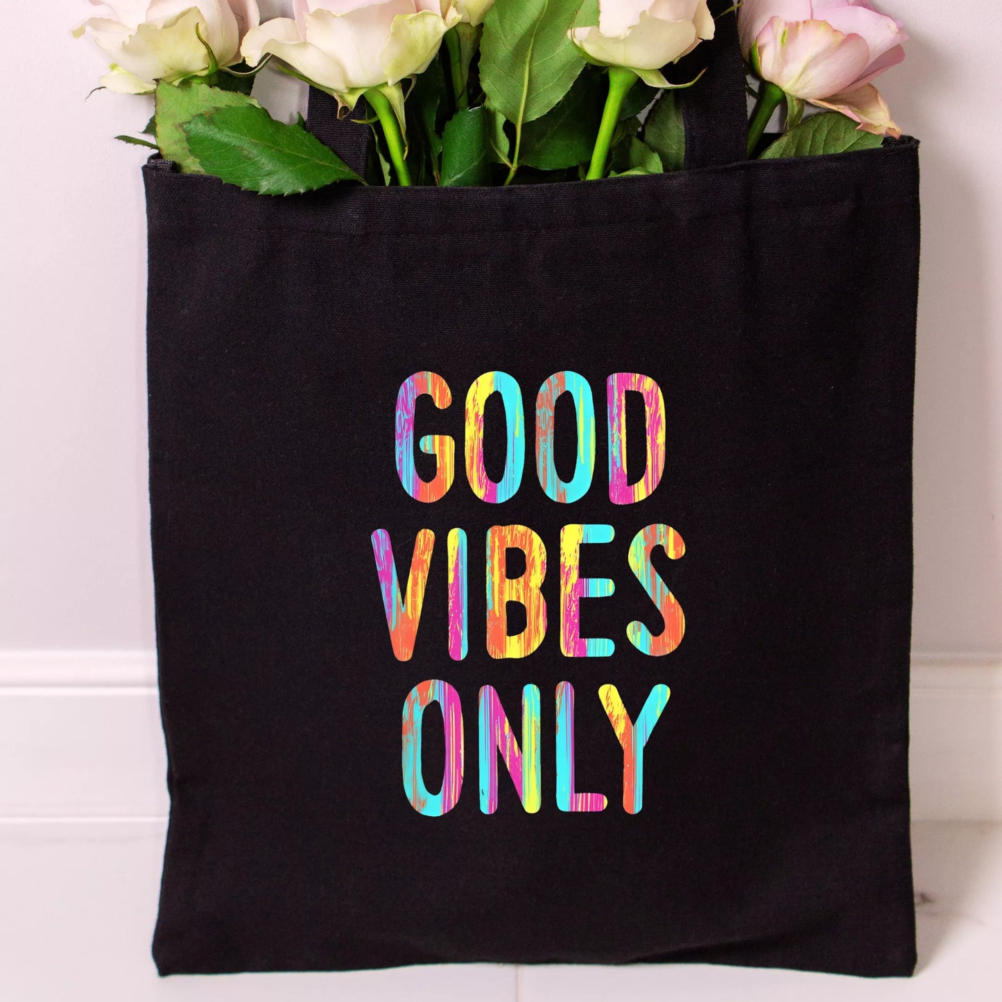 Good-Vibes-Only-Holographic-Tote-Bag