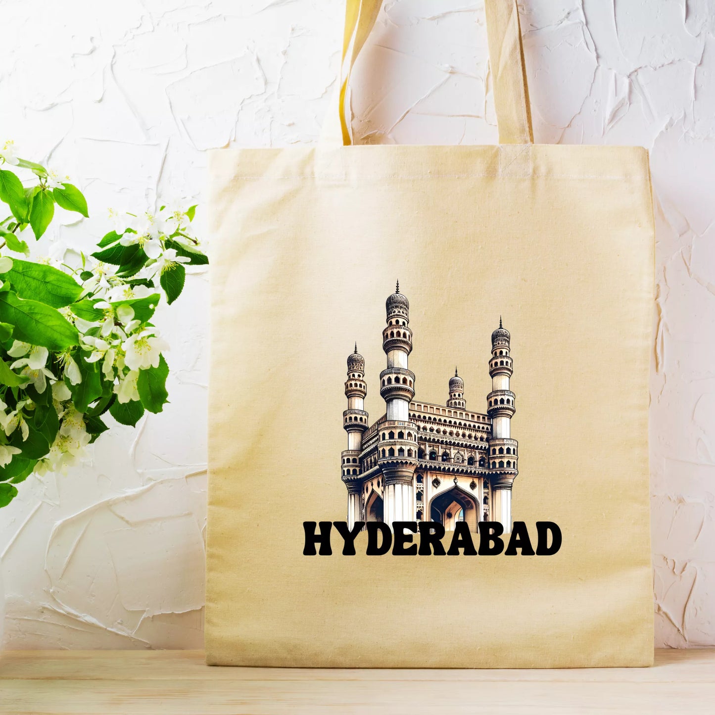 Hyderabad-Charminar-Chic-Tote-Bag