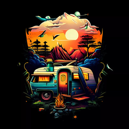 Campervan-Wilderness-Adventure-Tote-Bag